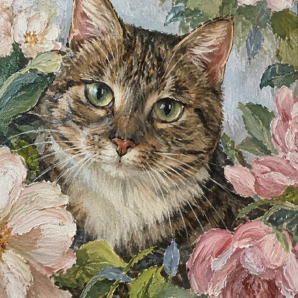Sample: Tabby in bloom